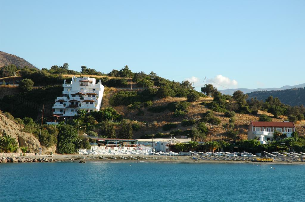 Sky Beach Hotel Agia Galini  Bagian luar foto