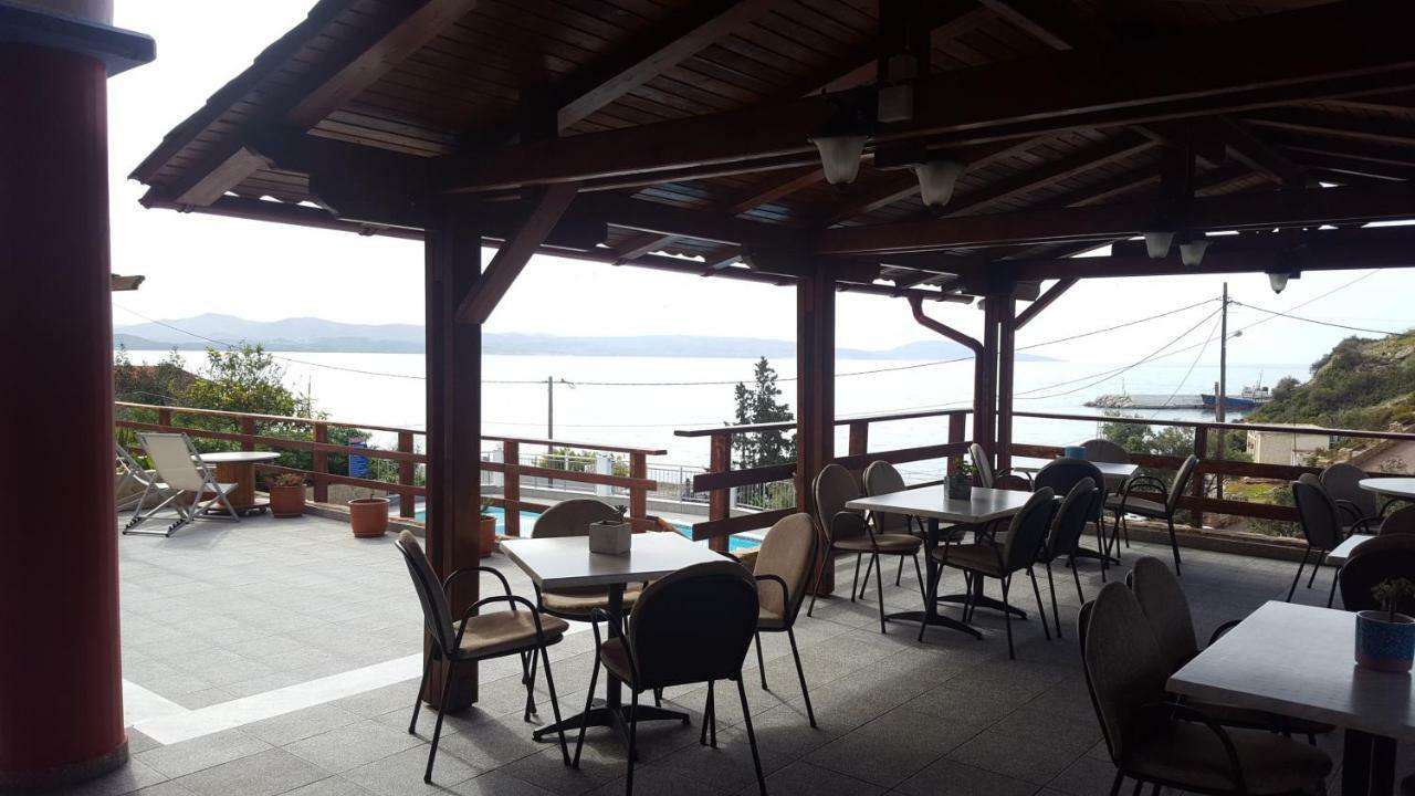 Sky Beach Hotel Agia Galini  Bagian luar foto